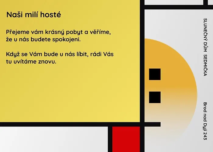 Tatil Evi Slunecny Dum - Sedmicka *